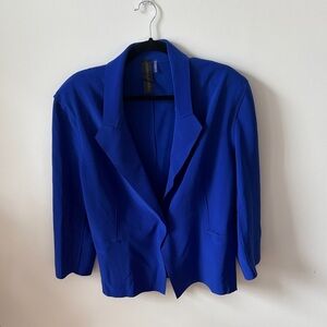 Norma Kamali Royal Blue Blazer